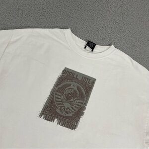 Vintage O'Neill Shirt Men‎ XL White Surf Y2K Short Sleeve Tee